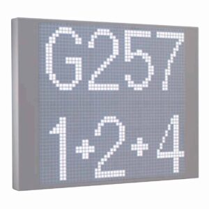 LED Matrix-Tafel W6